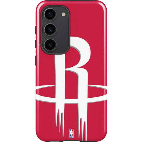 NBA Houston Rockets Large Logo Galaxy S23 Pro Case