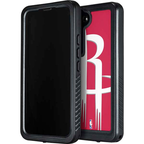 NBA Houston Rockets Large Logo Galaxy S23 Waterproof Case