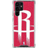 NBA Houston Rockets Large Logo Galaxy S24 Ultra Clear Case