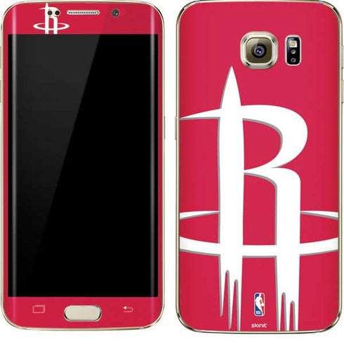 NBA Houston Rockets Large Logo Galaxy S7 Edge Skin