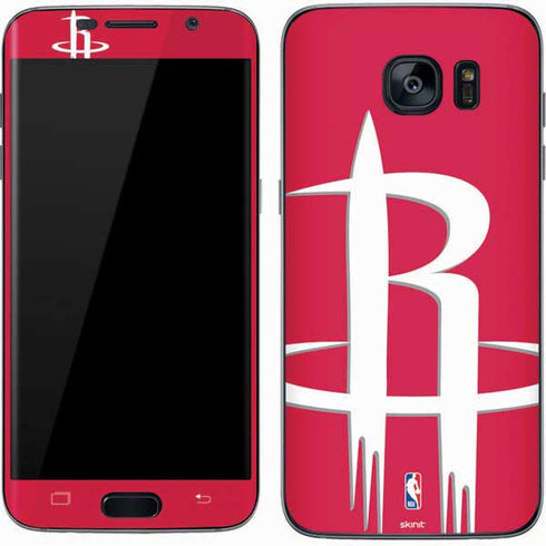 NBA Houston Rockets Large Logo Galaxy S7 Skin