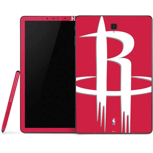 NBA Houston Rockets Large Logo Samsung Galaxy Tab Skin