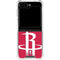 NBA Houston Rockets Large Logo Galaxy Z Flip5 5G Clear Case