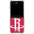 NBA Houston Rockets Large Logo Galaxy Z Flip5 5G Clear Case