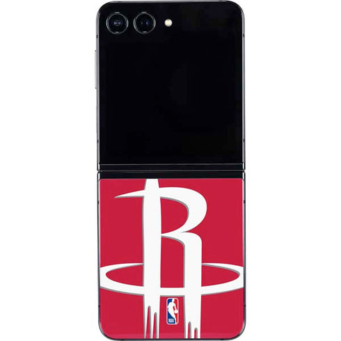 NBA Houston Rockets Large Logo Galaxy Z Flip5 5G Skin
