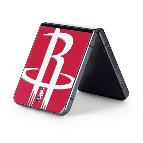 NBA Houston Rockets Large Logo Galaxy Z Flip5 5G Skin
