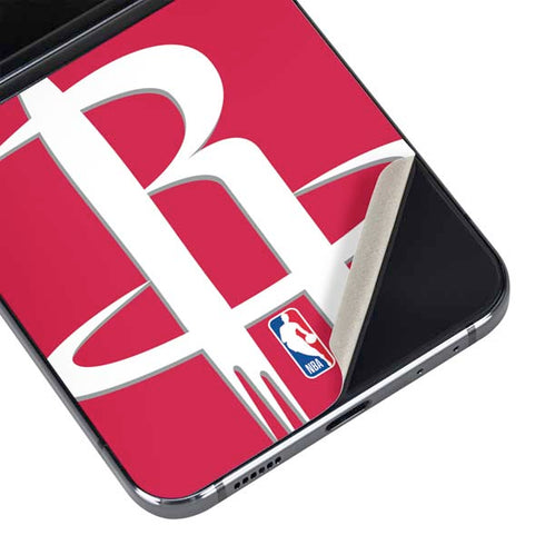 NBA Houston Rockets Large Logo Galaxy Z Flip5 5G Skin