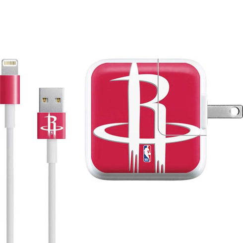 NBA Houston Rockets Large Logo iPad Charger (10W USB) Skin