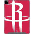 NBA Houston Rockets Large Logo iPad Pro 12.9in (2020) Clear Case