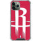 NBA Houston Rockets Large Logo iPhone 11 Pro Max Clear Case
