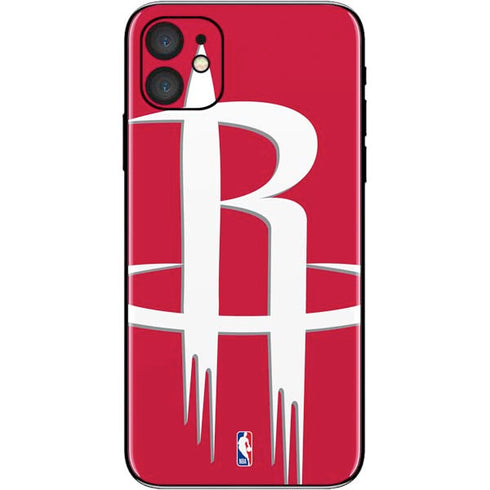 NBA Houston Rockets Large Logo iPhone 11 Skin