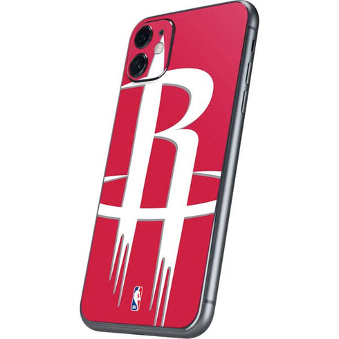 NBA Houston Rockets Large Logo iPhone 11 Skin