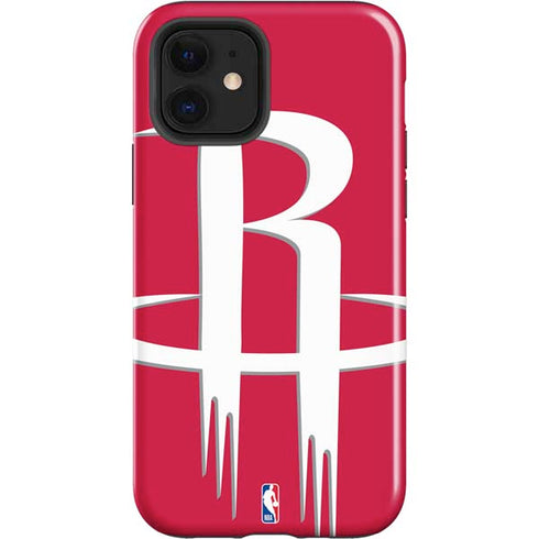 NBA Houston Rockets Large Logo iPhone 12 Impact Case