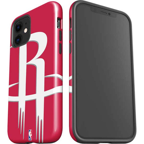 NBA Houston Rockets Large Logo iPhone 12 Impact Case