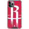 NBA Houston Rockets Large Logo iPhone 12 Pro Clear Case