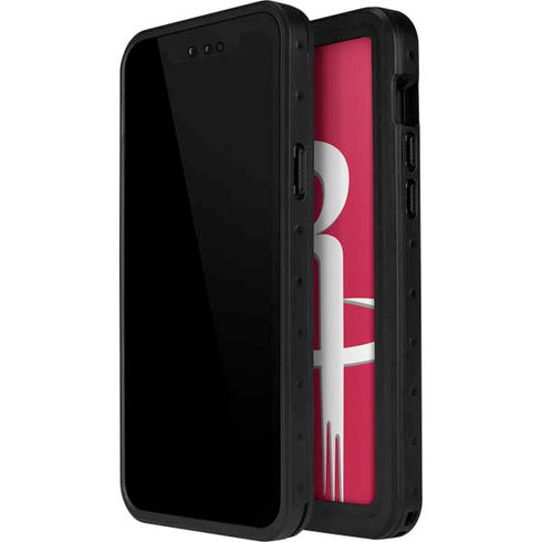 NBA Houston Rockets Large Logo iPhone 12 Pro Waterproof Case