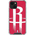 NBA Houston Rockets Large Logo iPhone 13 Clear Case
