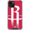 NBA Houston Rockets Large Logo iPhone 13 Mini Clear Case