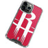 NBA Houston Rockets Large Logo iPhone 13 Pro Clear Case