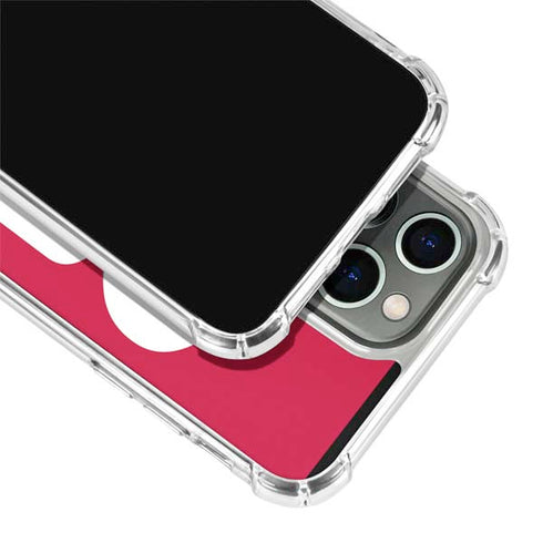 NBA Houston Rockets Large Logo iPhone 13 Pro Max Clear Case