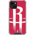 NBA Houston Rockets Large Logo iPhone 14 Clear Case