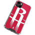 NBA Houston Rockets Large Logo iPhone 14 Clear Case