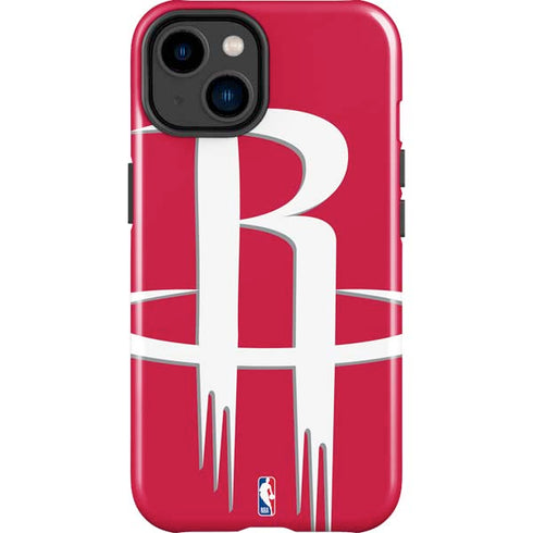 NBA Houston Rockets Large Logo iPhone 14 Plus Impact Case