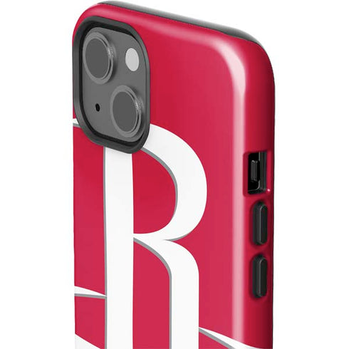 NBA Houston Rockets Large Logo iPhone 15 Impact Case