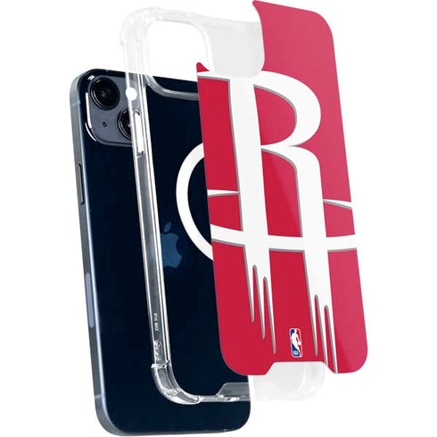 NBA Houston Rockets Large Logo iPhone 14 Plus MagSafe Case