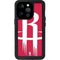 NBA Houston Rockets Large Logo iPhone 14 Pro Waterproof Case