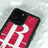 NBA Houston Rockets Large Logo iPhone 14 Pro Waterproof Case