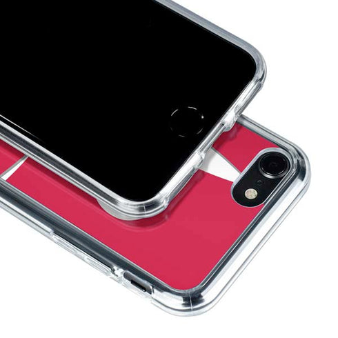 NBA Houston Rockets Large Logo iPhone SE (2nd & 3rd Gen) Clear Case