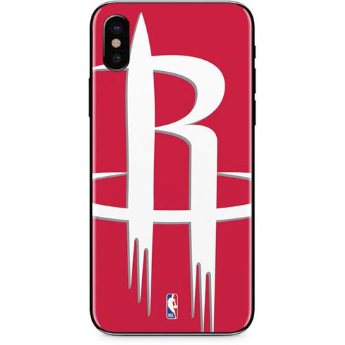 NBA Houston Rockets Large Logo iPhone X Skin