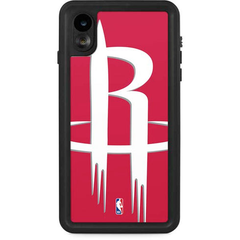 NBA Houston Rockets Large Logo iPhone XR Waterproof Case