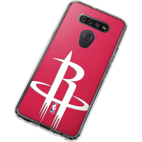 NBA Houston Rockets Large Logo LG K51/Q51 Clear Case