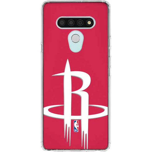 NBA Houston Rockets Large Logo LG Stylo 6 Clear Case