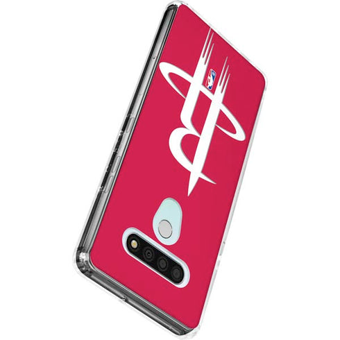 NBA Houston Rockets Large Logo LG Stylo 6 Clear Case