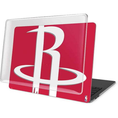 NBA Houston Rockets Large Logo MacBook Pro 16in (2019-20) Case plus Skin