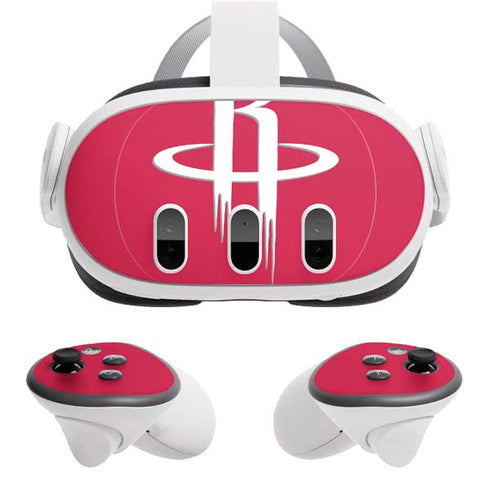 NBA Houston Rockets Large Logo Meta Quest 3 Skin