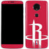 NBA Houston Rockets Large Logo Moto E5 Plus Skin