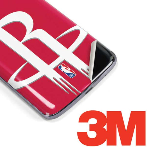 NBA Houston Rockets Large Logo Moto E5 Plus Skin