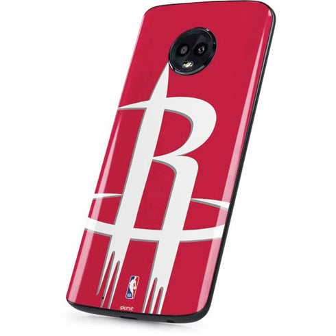 NBA Houston Rockets Large Logo Moto G6 Skin