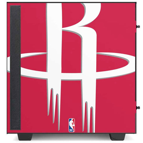 NBA Houston Rockets Large Logo NZXT H510 Compact ATX Mid-Tower Case Skin