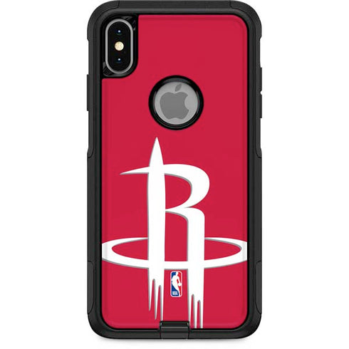 NBA Houston Rockets Large Logo Otterbox Commuter iPhone Skin