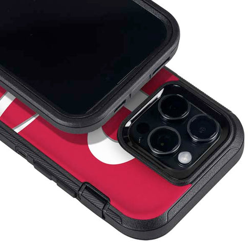 NBA Houston Rockets Large Logo Otterbox Defender iPhone Skin