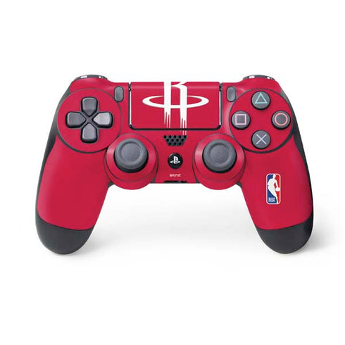 NBA Houston Rockets Large Logo PS4 Controller Skin