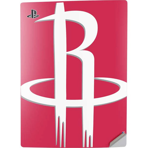 NBA Houston Rockets Large Logo PS5 Digital Edition Console Skin