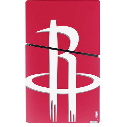 NBA Houston Rockets Large Logo PS5 Slim Digital Edition Bundle Skin