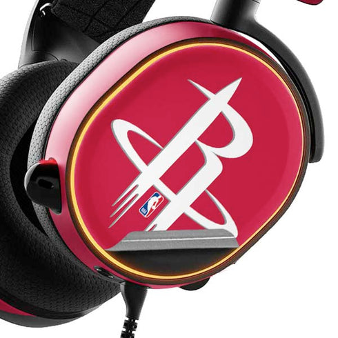 NBA Houston Rockets Large Logo SteelSeries Arctis 3 Skin