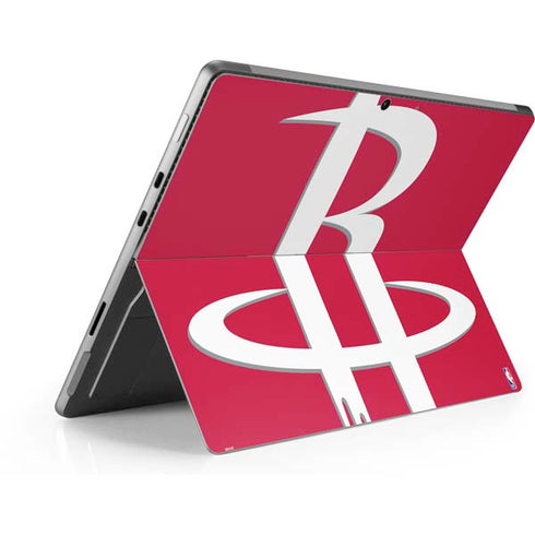 NBA Houston Rockets Large Logo Surface Pro 8 Skin